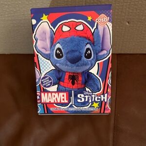 COS Marvel Stitch Plush Keychain - Blue and Red